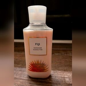 Bath & Body Works Fiji Sunshine Guava-tini lotion.